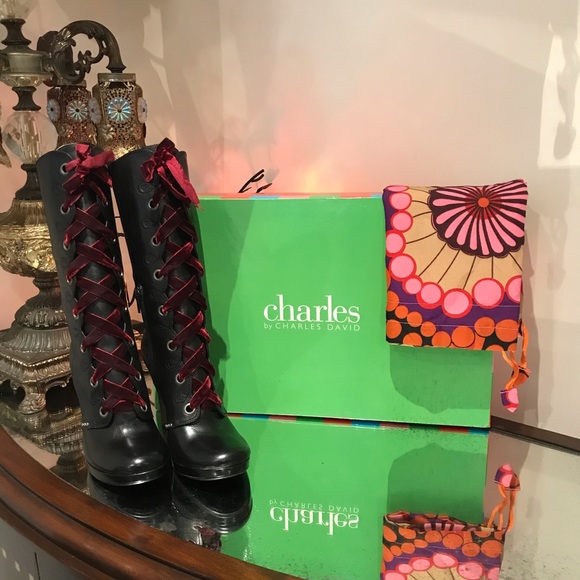 NWT Charles by Charles David “Valiant” Black Boots - Picture 12 of 16